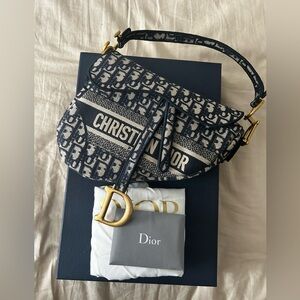 Dior saddle bag